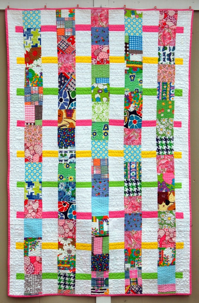 Vintage Scrap Quilt front