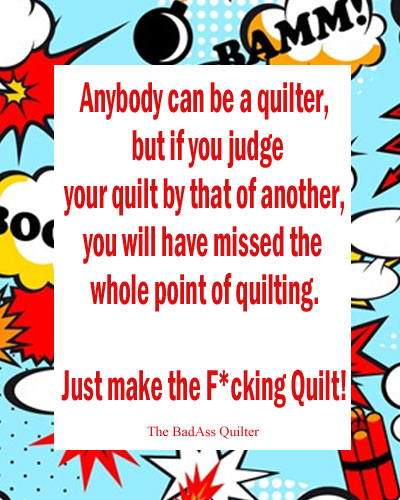It’s Ok To Be A Craptastic Quilter