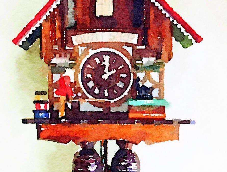 Quilt Shop Cuckoo Clocks – Retro coolness in the extreme.