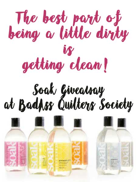 Coming Clean With a Soak Giveaway!
